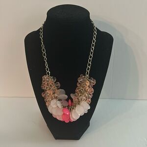 NWOT Joan Rivers Pink Beaded Necklace